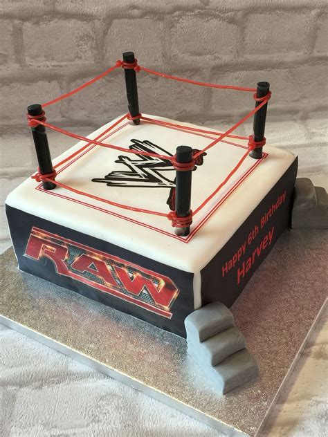 Wrestling Ring Cake