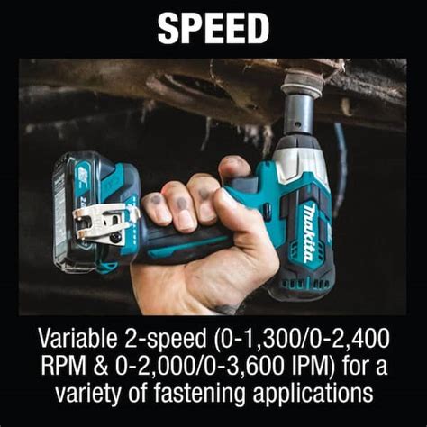 Makita WT05Z 12V Max CXT R Lithium Ion Brushless Cordless 3 8 Sq