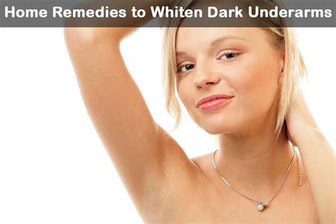 Underarm Whitening: 24 Unusual Ways to Whiten Your Armpits