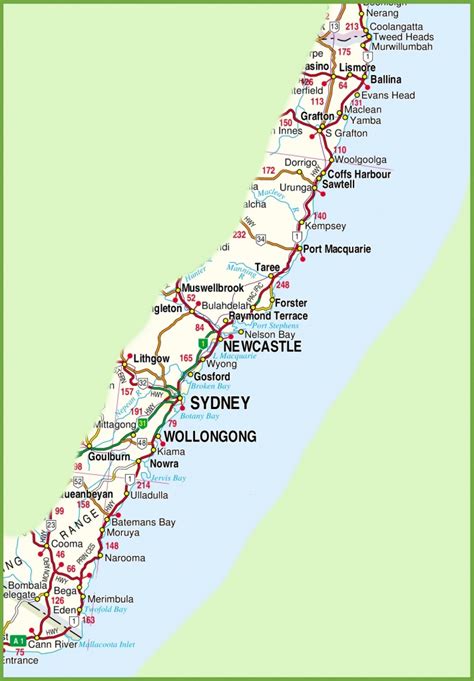 Nsw Map Poster - Australian Geographic - Printable Map Of Nsw ...