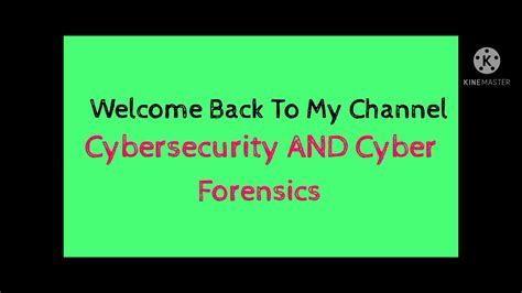 Difference Between Cybersecurity AND Cyber Forensics YouTube