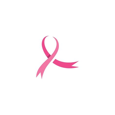 Plantilla de vector de logo de cinta de conciencia de cáncer de mama ...