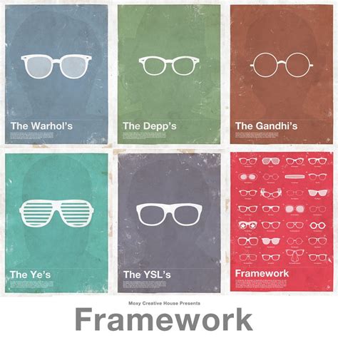 Glasses Frame Poster General Eyewear Display Eyewear Frames Optician