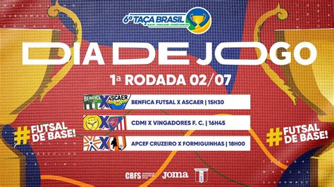 Taça Brasil Sub09 Masc Divisão Especial 1ª Rodada Completa Ao Vivo