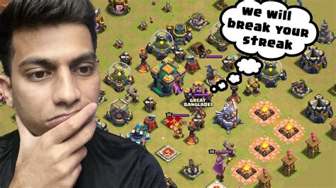 Our 0 To 100 War Win Streak Is In DANGER Clash Of Clans YouTube