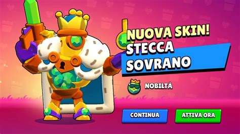 Sblocchiamo La Skin Di Stecca Sovrano Finalmente Brawl Stars Ita