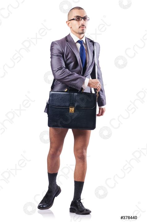 Nude Businessman Isolated On White Stock Photo 378440 Crushpixel