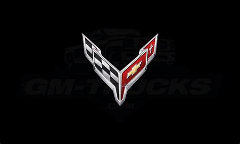 C8 Corvette Logo Wallpaper