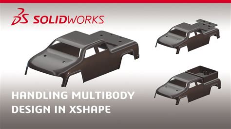 Handling Multibody Design In Xshape Youtube