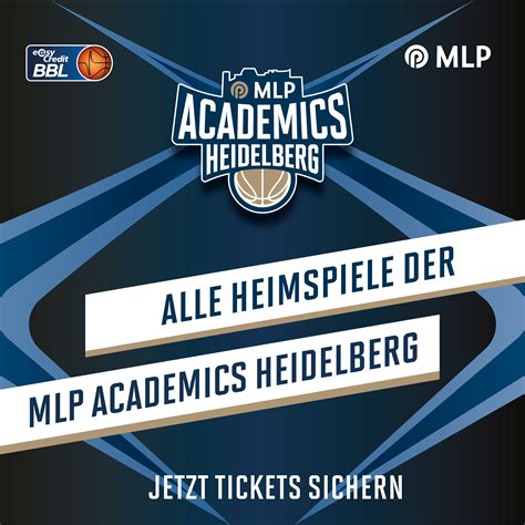 Heimspiele MLP Academics Heidelberg Basketball Mit Zukunft