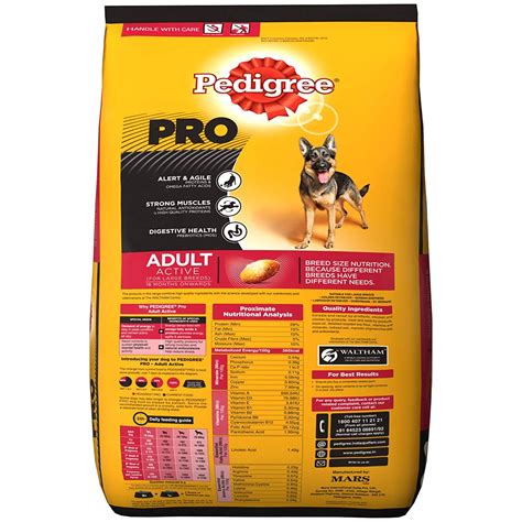 Pedigree Pro Adult Active 20kg Online Pet Store For Pet Supplies