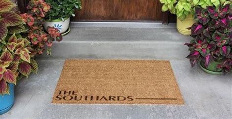 Personalized Door Mats For $19.99 - SheSaved®