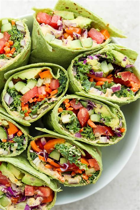 Vegan Wraps Food With Feeling