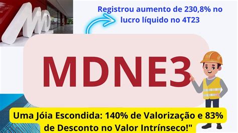 Hoje Falamos Sobre Lucro Da Moura Dubeux Mdne Triplica No T E