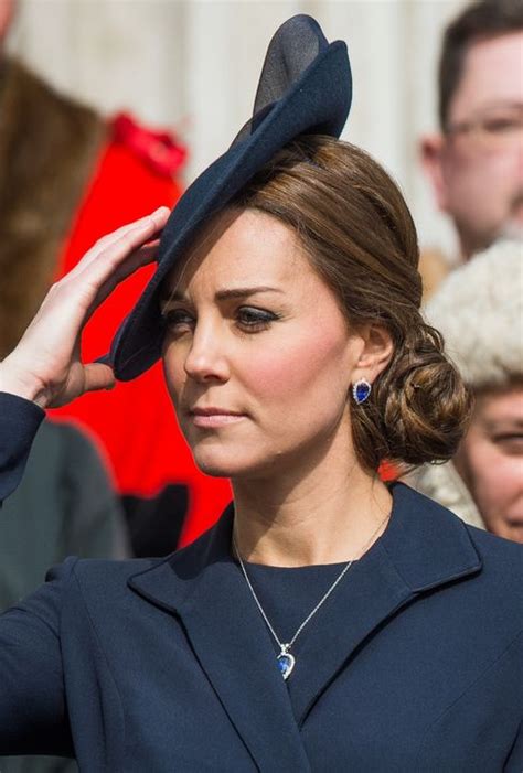 Kate Middleton's New Earrings Matches Her Sapphire Ring