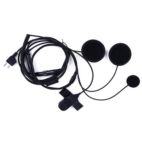 For Midland Helmet Headset Walkie Talkie Advanced Tactical Earpiece ...