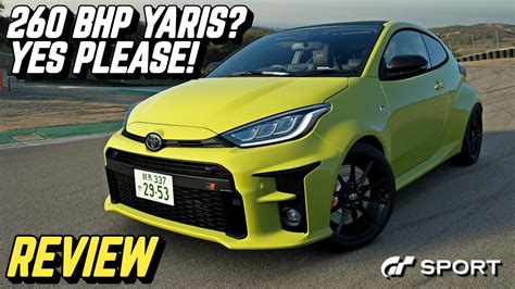 GT SPORT Toyota GR Yaris REVIEW YouTube