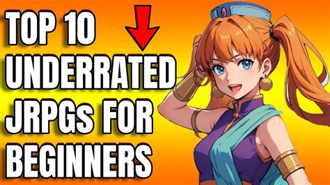 Top 10 Underrated Jrpgs For Beginners Youtube