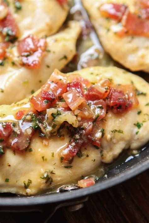 Honey Mustard Bacon Chicken Skillet Oh Sweet Basil