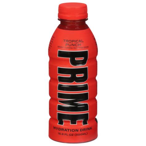 Prime Hydration Drink Tropical Punch Fresh By Brookshire S