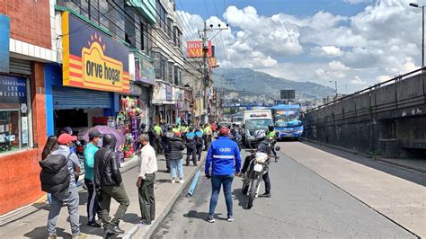 Macrooperativo De Seguridad Para Despejar Aglomeraciones En Chillogallo