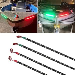 Lumières LED de navigation pour bateau ponton kayak yacht bateau