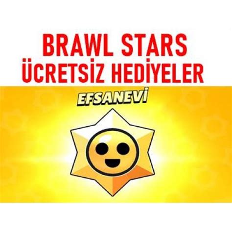 Brawl Stars Ücretsiz Star Hediyesi 5 Adet