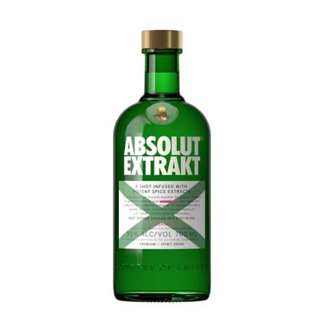 ABSOLUT EXTRAKT Schwedischer Vodka Edler Kräuterschnaps für