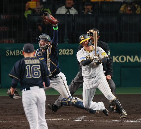 阪神、連敗 森下翔太が2点打で反撃も及ばず ライブドアニュース