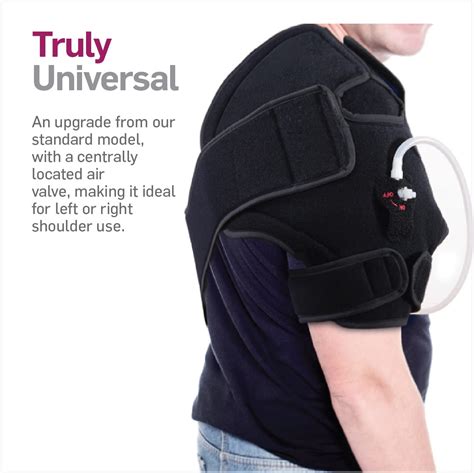 Advanced Cold Or Hot Shoulder Ice Pack Wrap Compression Shoulder Brace For Pain Relief Cool
