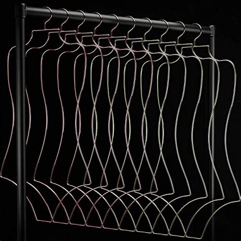 Pack Gold Bikini Hanger Body Shape Lingerie Hangers Rose Gold Wire Body Shape Metal Display