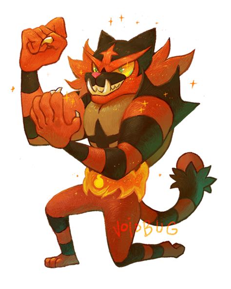 Incineroar By Vapidity On Deviantart