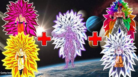 GOKU ALL 4 INFINITY POWER S FUSED WITH GRAND ZENO TRUE FORM INFINITY