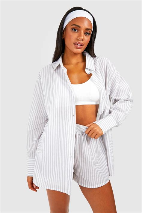 Cotton Stripe Pyjama Set