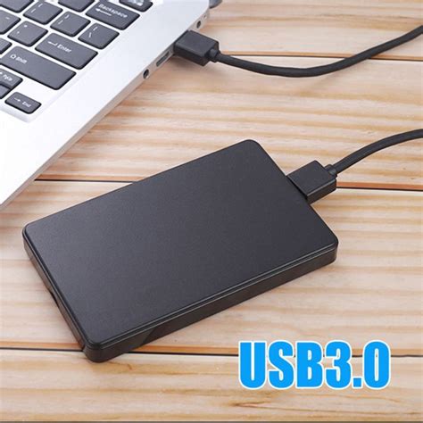 Usb กล่องเคสฮาร์ดดิสก์แบบพกพา Sata External Hdd 5gbps ความเร็วสูง25