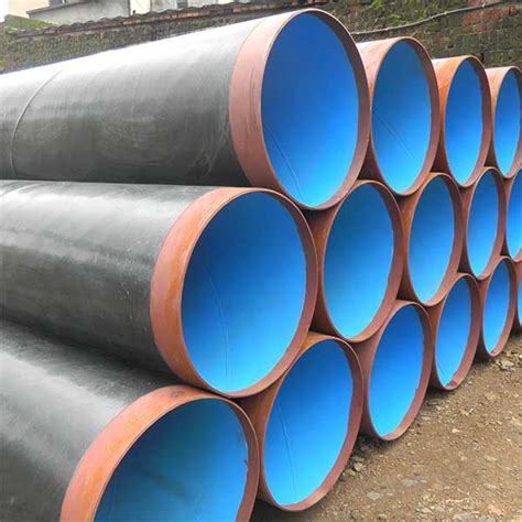 Fbe Fusion Bond Epoxy Coated Pipe Epoxy Coated Carbon Steel Pipe Single Layer Anti Corrosion