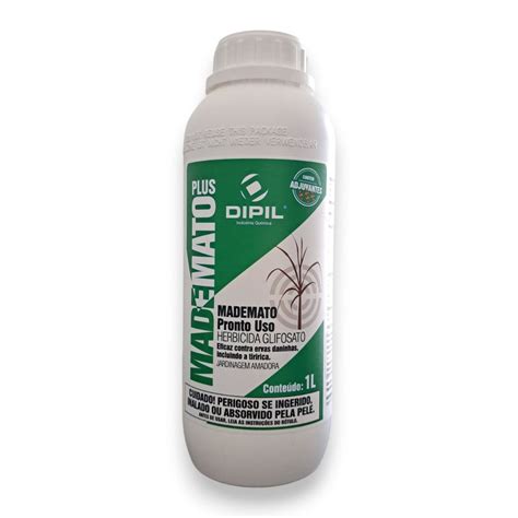 Herbicida Para Matar Mato - Herbicida Mata Mato MadeMato 1 Litro Dipil - Glifosato Pronto Para Uso