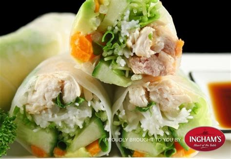 Vietnamese Chicken Cold Rolls Real Recipes From Mums