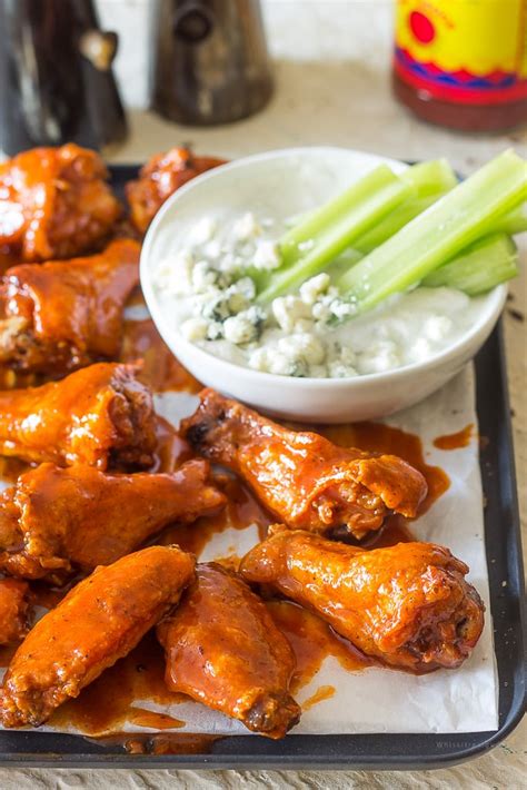 Buttermilk Crispy Baked Buffalo Wings I Whisk It Real Gud