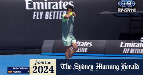 Video Australian Open Highlights Alexander Shevchenko V Jaume Munar