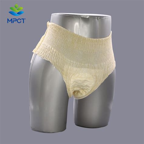 Custom Disposable Adult Old Incontinence Diaper Pull Up Panty Nappy And