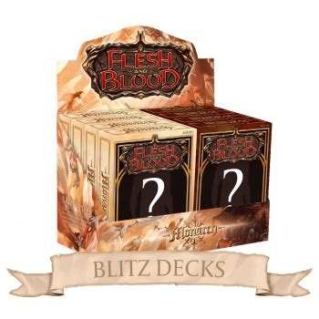 Flesh Blood TCG Monarch Blitz Decks 4 Decks EN Queen Of Games