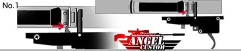 Angel Custom Omega Pro Zero Trigger System For Vsr 10 Airsoft Bolt