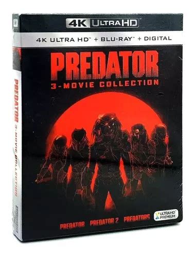 Depredador 1 2 3 Boxset Peliculas 4k Ultra Hd Blu Ray Mercadolibre