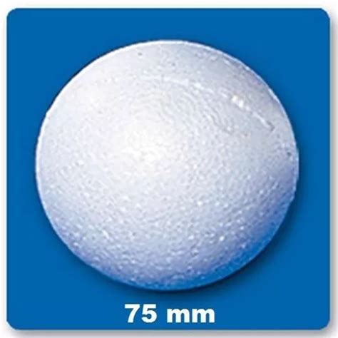 Bola De Isopor 75mm 50 Unidades 7 5cm Parcelamento Sem Juros