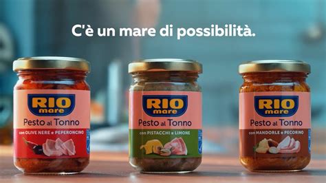 Rio Mare Pesto Al Tonno Con Olive Nere E Peperoncino S Youtube