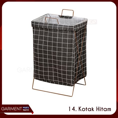 Jual KLKWATT Laundry Bag Keranjang Baju Lipat Rangka Kawat Tempat