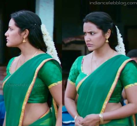 Priya Anand Tamil Actress Mrl Hot Saree Hd Caps Indiancelebblog