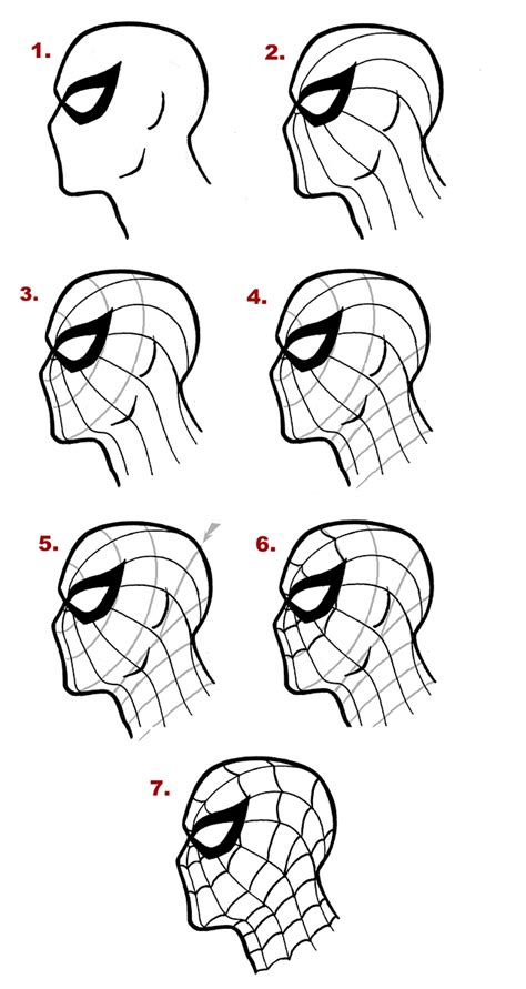 Free Spiderman Drawing Easy Download Free Spiderman Drawing Easy Png