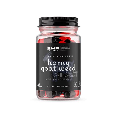 Private Label Premium Horny Goat Weed Extract W Maca Tribulus